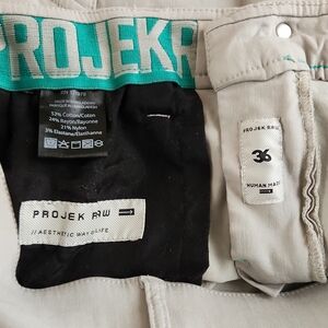 Projek Raw Men's Cargo Pants - Gray
